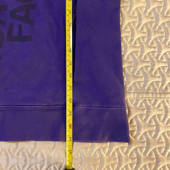 The North Face pullover hoodie, purple (L) - Picture 5 of 6